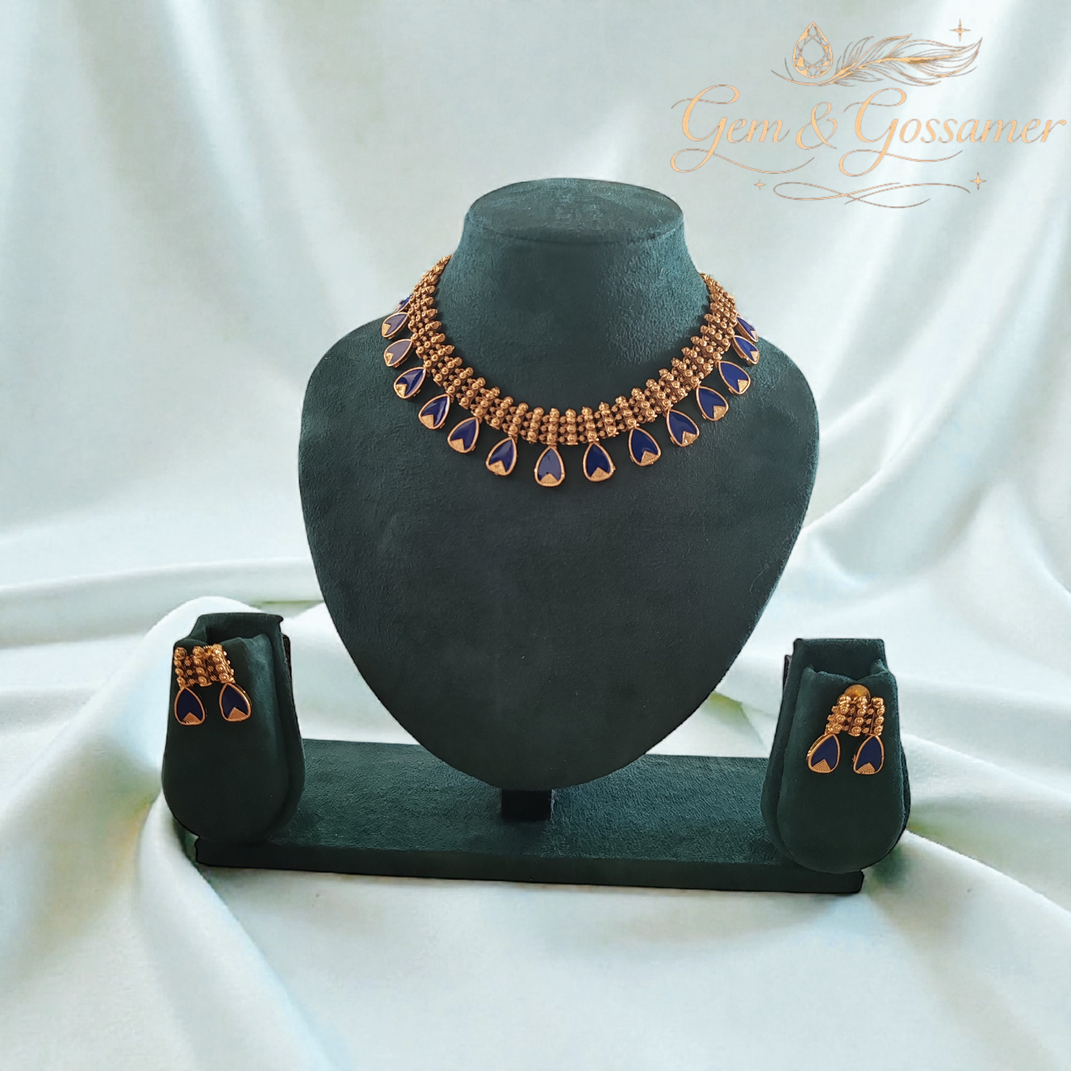Neelam Temple Necklace